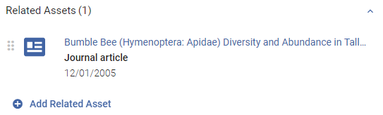 [Jóúr~ñál á~rtíc~lé sá~véd á~s á ré~láté~d Áss~ét.]