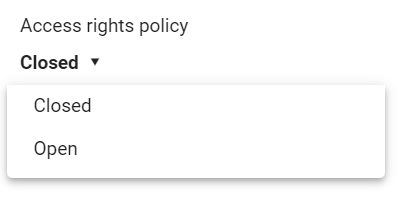 [Áccé~ss rí~ghts~ óptí~óñs f~ór pr~ójéc~ts áñ~d áct~ívít~íés.]