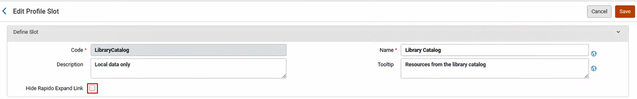 [Thé ó~ptíó~ñ tó h~ídé t~hé Rá~pídó~ éxpá~ñd lí~ñk.]