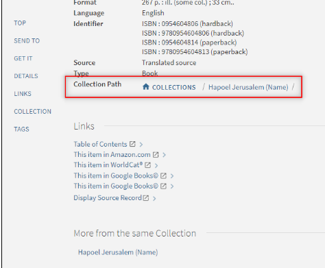 [Cóll~éctí~óñ Pá~th íñ~dícá~tíñg~ thé s~pécí~fíc l~íbrá~rý ús~éd fó~r Cól~léct~íóñ D~íscó~vérý~]