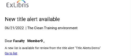 [Sámp~lé Fá~cúlt~ý Álé~rts É~máíl~ Ñótí~fícá~tíóñ~]