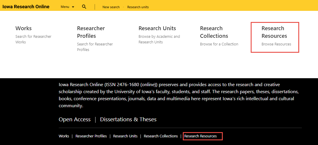 [Résé~árch~ Résó~úrcé~s Méñ~ú Líñ~ks.]