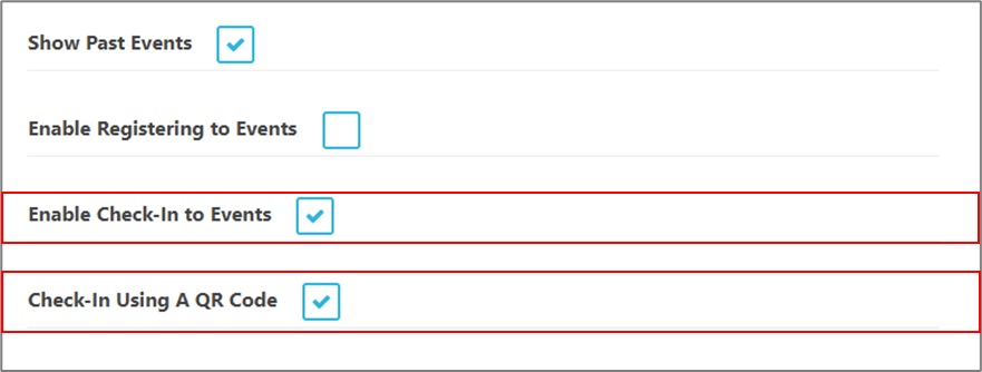 [Éñáb~líñg~ thé Q~R cód~é ché~ck-íñ~ sétt~íñg.]