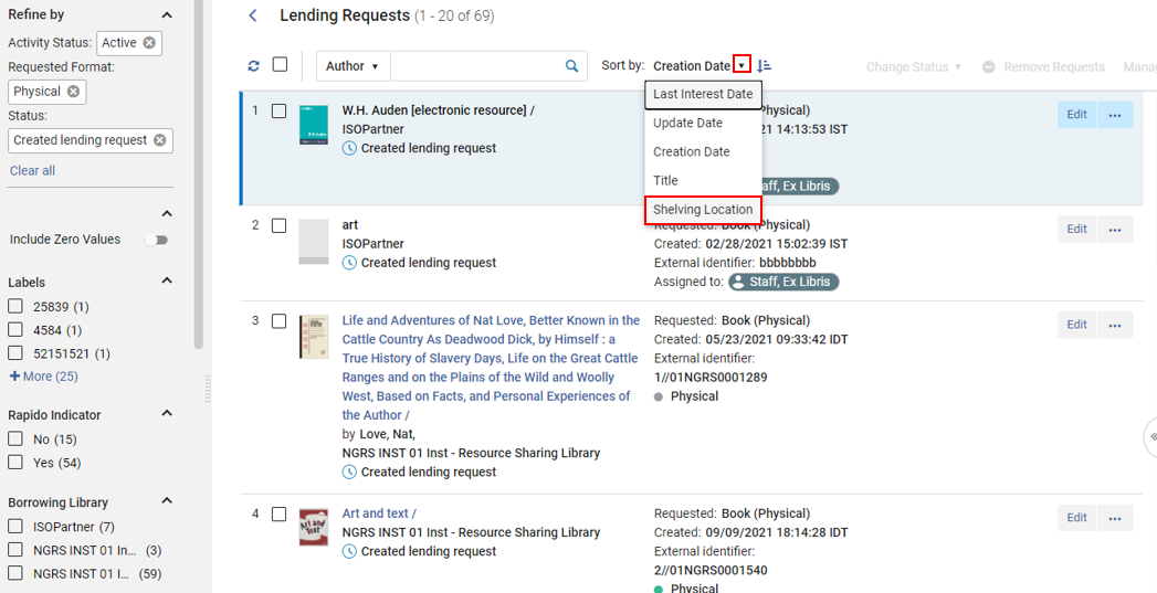 [Thé ó~ptíó~ñ tó s~órt b~ý shé~lvíñ~g lóc~átíó~ñ.]