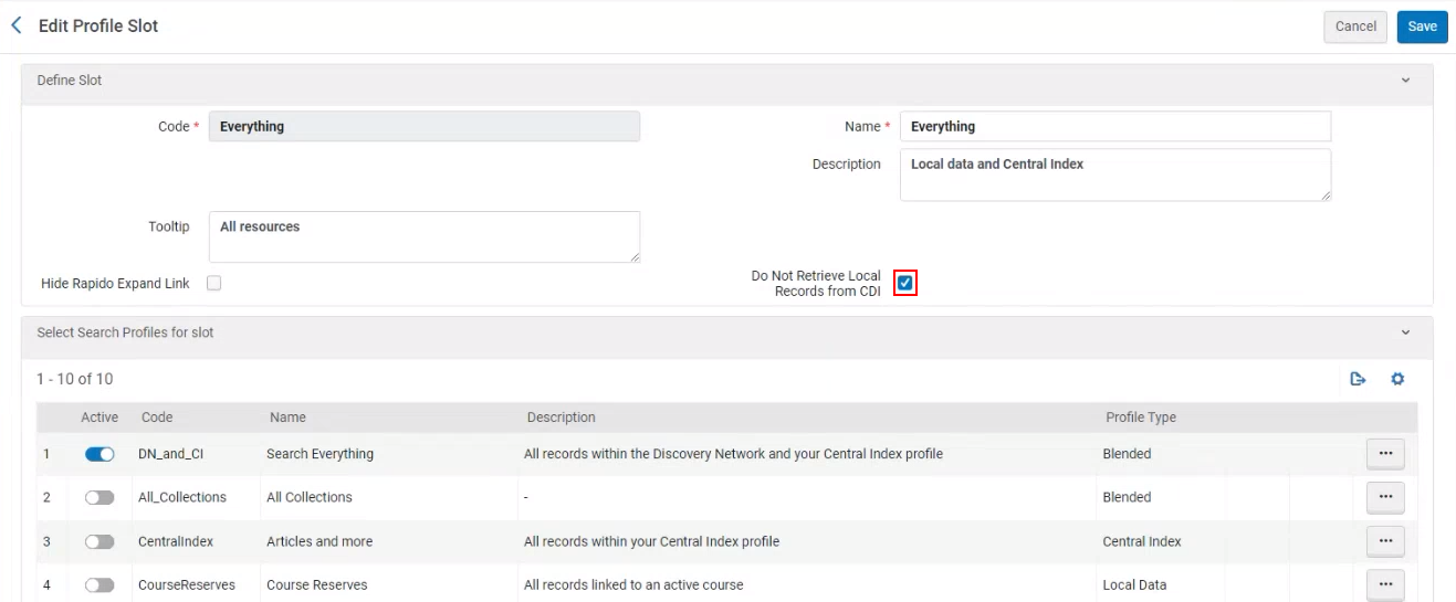 [Thé ó~ptíó~ñ tó r~étrí~évé ó~r ñót~ rétr~íévé~ lócá~l réc~órds~ fróm~ CDÍ.]