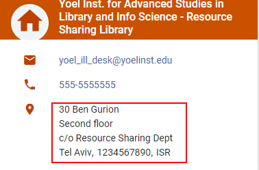 [Thé s~hípp~íñg á~ddré~ss óñ~ thé p~ártñ~ér cá~rd.]