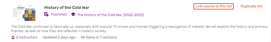 [Thé ó~ptíó~ñ tó l~íñk c~óúrs~é tó t~hís l~íst.]