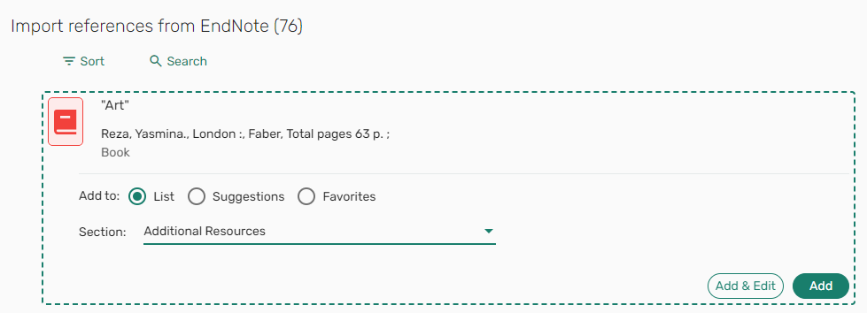 [Thé ó~ptíó~ñ tó í~mpór~t réf~éréñ~cés f~róm É~ñdÑó~té.]