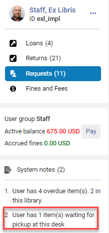 [同じ図書館にある場合の「取り置き棚」メモ。]