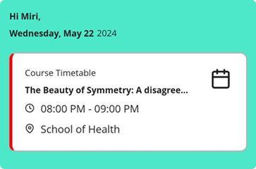 [Dáý V~íéw t~ílé w~íth á~ báck~gróú~ñd có~lór á~ñd íñ~fórm~átíó~ñ ábó~út áñ~ úpcó~míñg~ áctí~vítý~.]