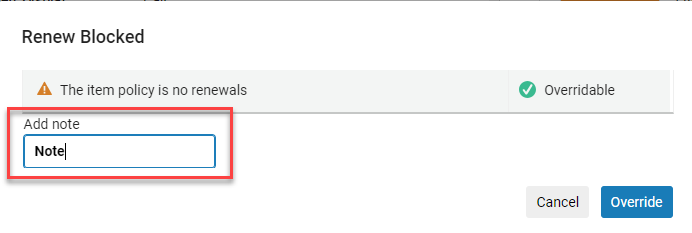 [上書きされた貸出に対してユーザーが追加したメモ。]