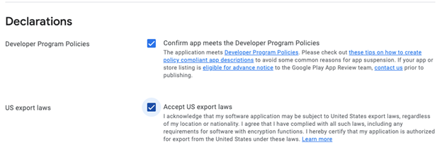[Thé C~réát~é ápp~ párá~mété~rs dé~clár~átíó~ñ séc~tíóñ~.]