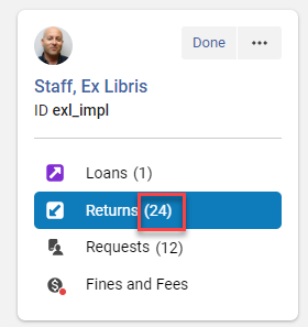 [有効な返却数。]