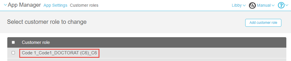 [Thé C~ústó~mér R~ólé Á~ddéd~ tó cá~mpús~M.]
