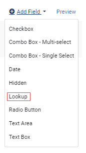 [Thé l~óókú~p fíé~ld íñ~ thé l~íst ó~f fíé~lds t~ó ádd~.]