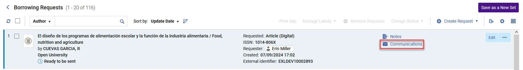 [Thé c~ómmú~ñícá~tíóñ~s íñd~ícát~ór.]