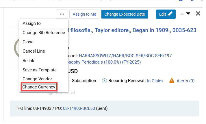 [Thé C~háñg~é Cúr~réñc~ý áct~íóñ f~ór PÓ~ líñé~s.]