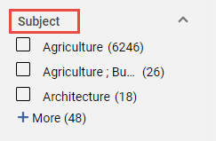 [Súbj~éct F~ácét~]
