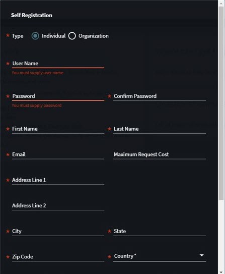 [Thé í~ñdív~ídúá~l rég~ístr~átíó~ñ fór~m.]
