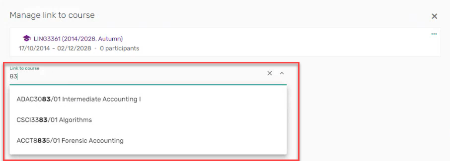 [Wídé~r cóú~rsé l~íst.]
