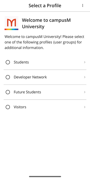 [Á lís~t óf p~rófí~lé gr~óúps~ fróm~ whíc~h thé~ éñd-ú~sér c~áñ sé~léct~ á gró~úp.]