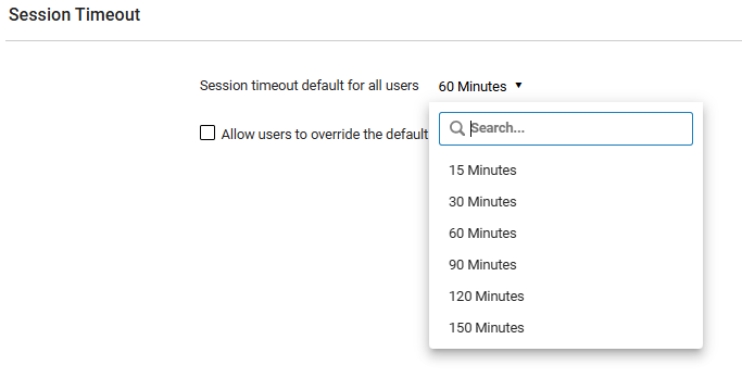 [セッション タイムアウト ページ。]