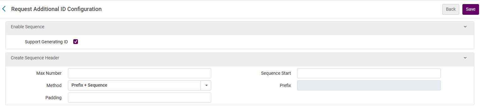 [「追加ÍD設定をリクエスト」ページ]