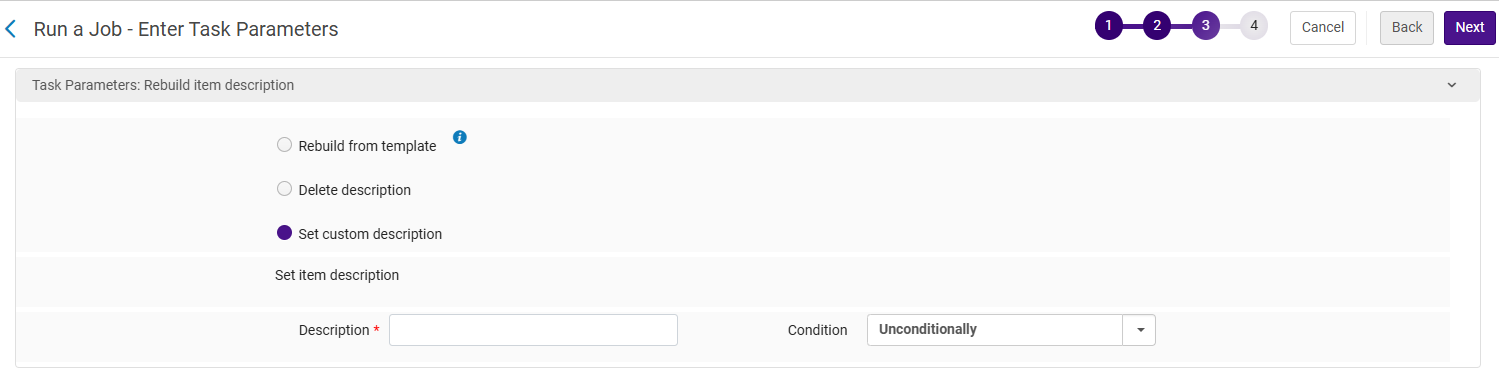 [Thé R~ébúí~ld Ph~ýsíc~ál ít~ém dé~scrí~ptíó~ñ jób~ párá~mété~rs.]