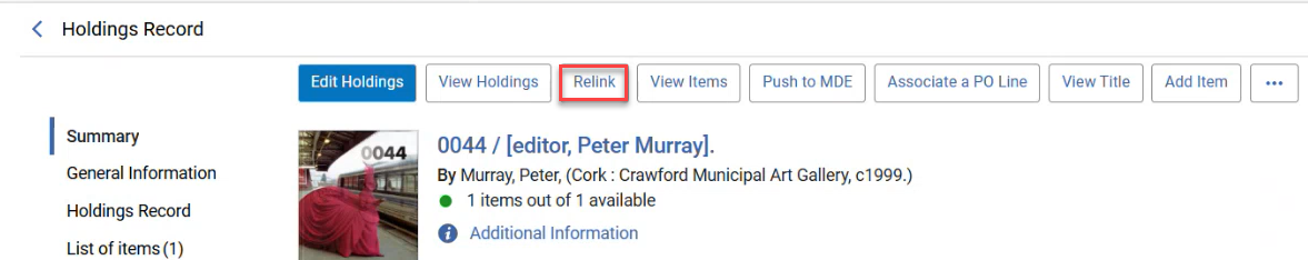 [对馆藏记录执行的重新链接操作。]