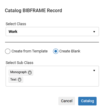 [新しいレコードを作成するためのフォーム。]