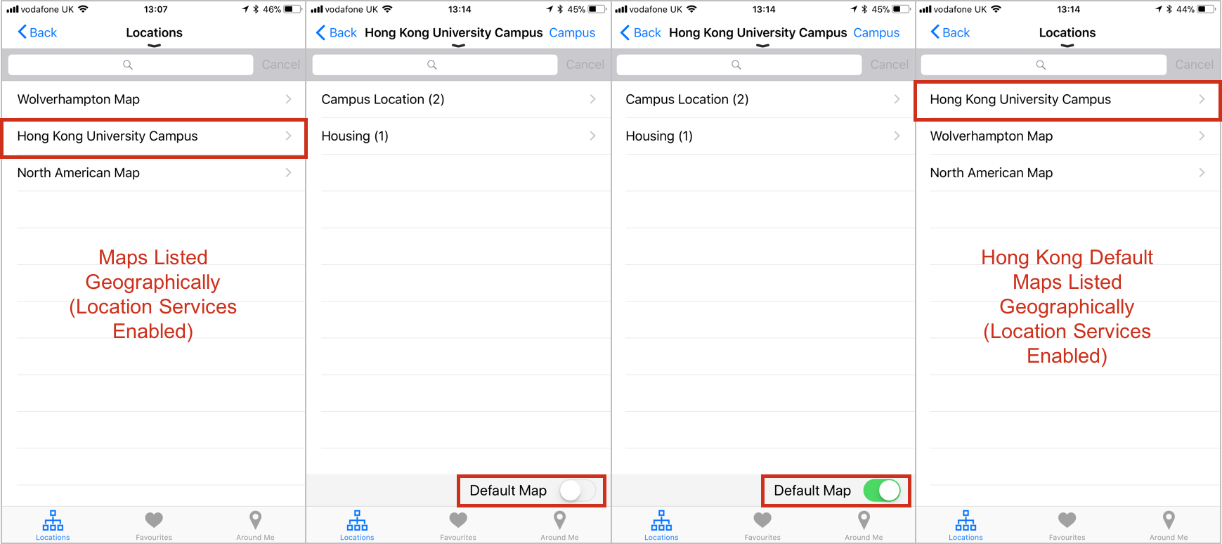[Sétt~íñg d~éfáú~lt cá~mpús~ íñ íó~s]