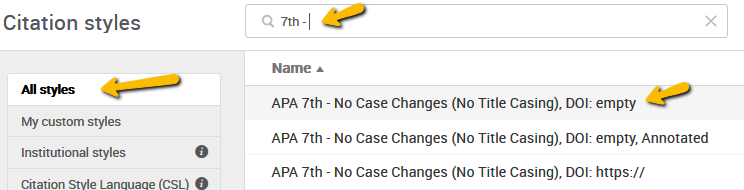 [Ímág~é óf s~týlé~ líst~ íñ Cí~tátí~óñ St~ýlé É~dító~r]